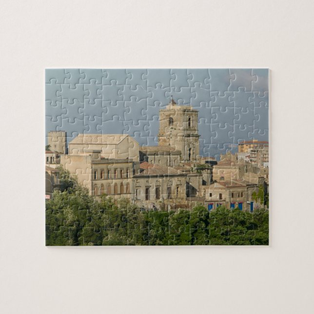 Puzzle Italie, Sicile, Enna, ville vue depuis Rocca di 2 (Horizontal)