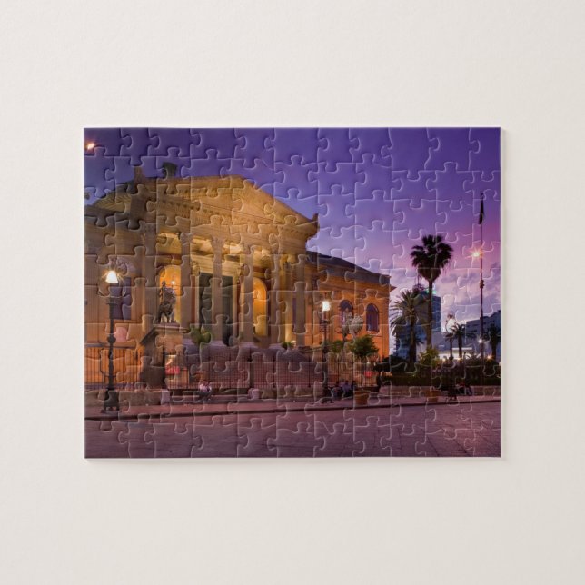 Puzzle Italie, Sicile, Palerme, Théâtre Massimo Opera (Horizontal)