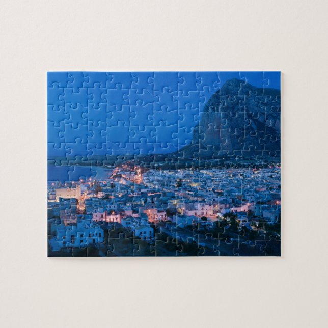 Puzzle Italie, Sicile, SAN VITO LO CAPO, Resort Town (Horizontal)