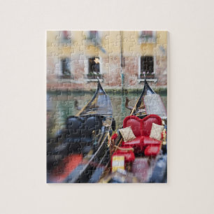 Puzzle Italie, Venise, Mise au point sélective de gondole