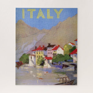 Puzzle Italie vintage Illustration de voyage