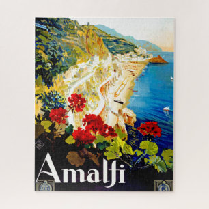 Puzzle Italie vintage Illustration de voyage