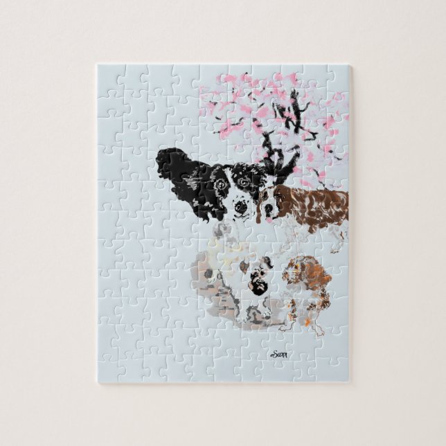 Puzzle : It's a Doggie , Dog World (Vertical)