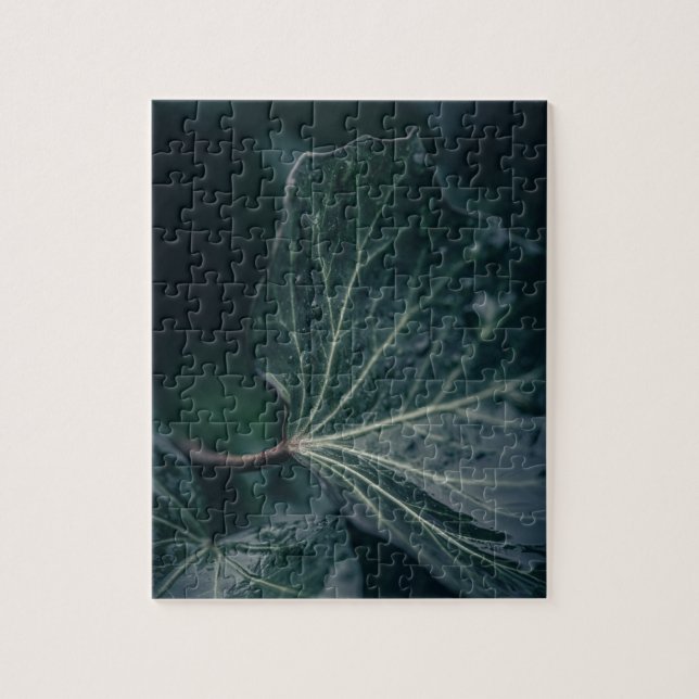 Puzzle Ivy Leaf Nature Photo (Vertical)
