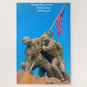 Puzzle Iwo-Jima 5e division des Marines 5/02/1945