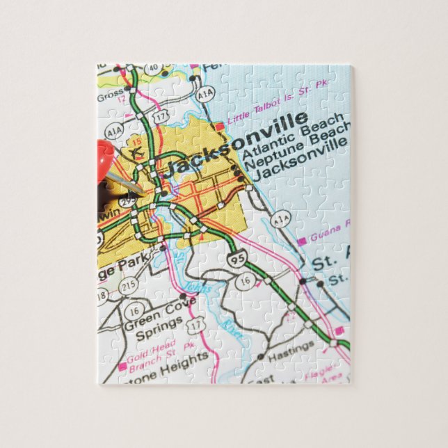 Puzzle Jacksonville, la Floride (Vertical)