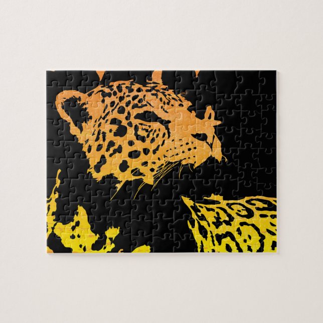 Puzzle Jaguar contemporain (Horizontal)