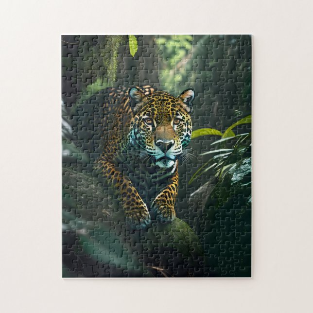 Puzzle Jaguar dans la jungle (Vertical)
