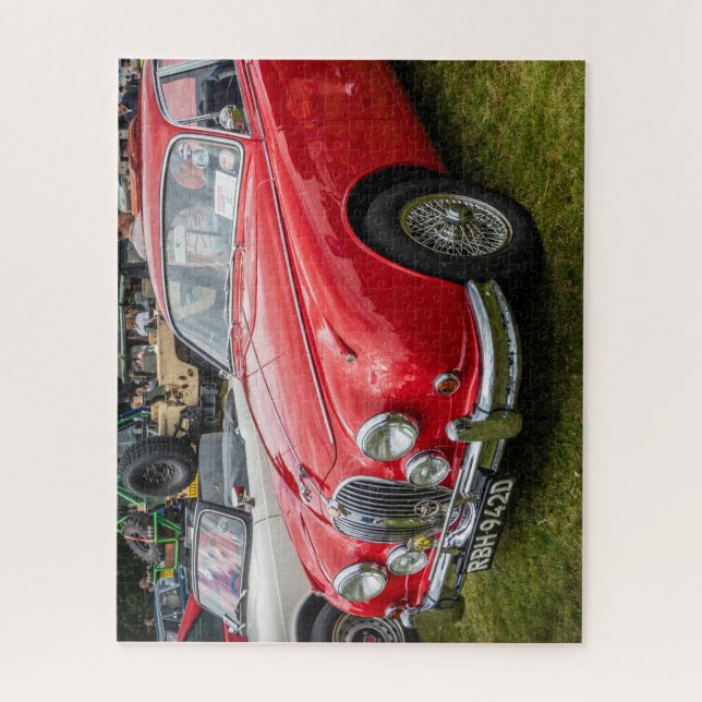 Puzzle Jaguar Mark 2 - Salon de sport de luxe voiture (Vertical)