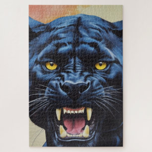 Puzzle Jaguar - Panthère noire