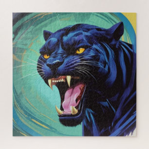 Puzzle Jaguar - Panthère noire