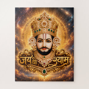 Puzzle Jai Shri Khatu Shyam Ji Œuvre d'art dévotionnel