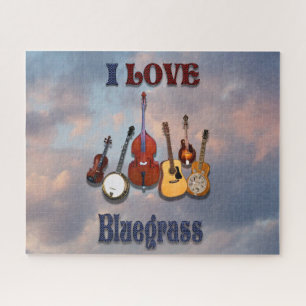 PUZZLE J'AIME B LUEGRASS