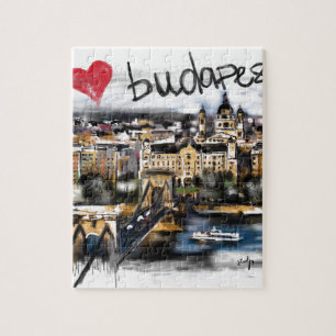 Puzzle J'aime Budapest