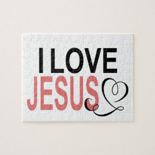 Puzzle J'aime Jésus
