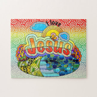 Puzzle J'aime la casse-tête de Jésus