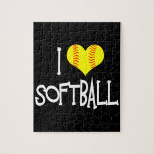 Puzzle J'Aime Le Softball