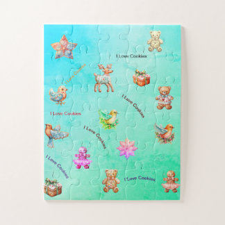 Puzzle J'aime les cookies