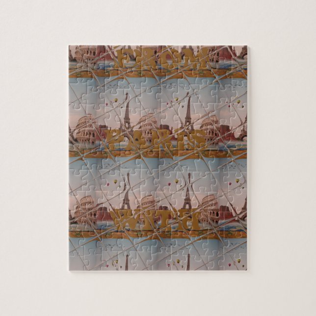 Puzzle J'aime Paris (Vertical)