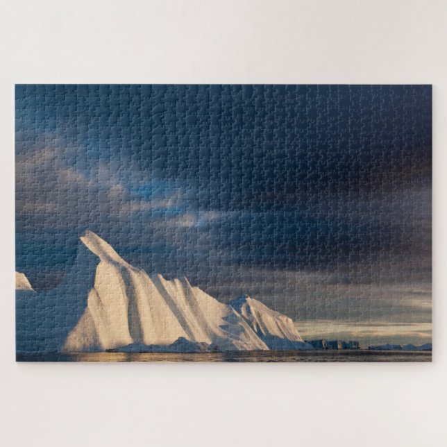 Puzzle Jakobshavn Isfjord Groenland (Horizontal)