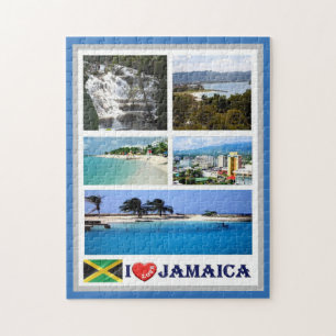Puzzle Jamaïque - I Love -