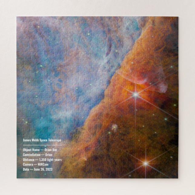 Puzzle James Webb Orion Constellation Bar (image NIRCam) (Vertical)