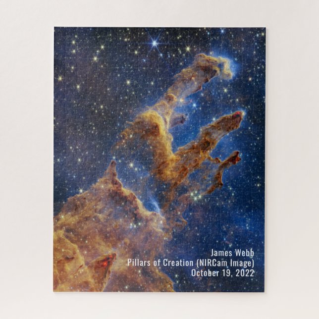 Puzzle James Webb piliers de la création Nebula NIRCam Im (Vertical)