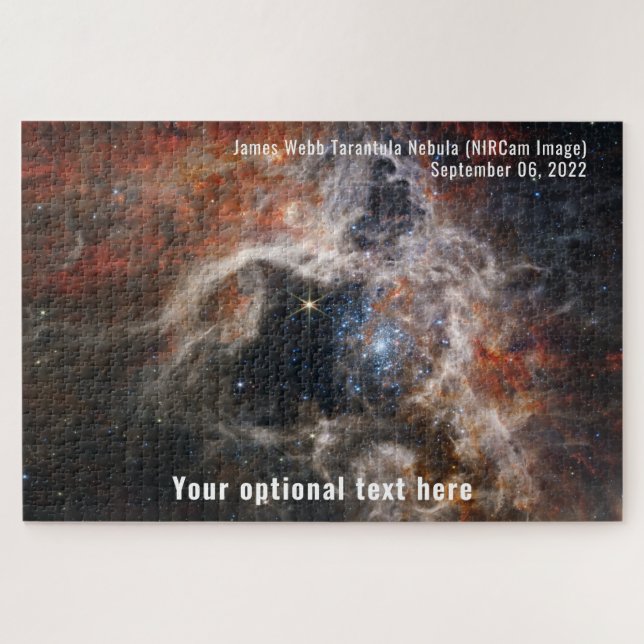 Puzzle James Webb Télescope spatial Tarantula Nebula NIRC (Horizontal)