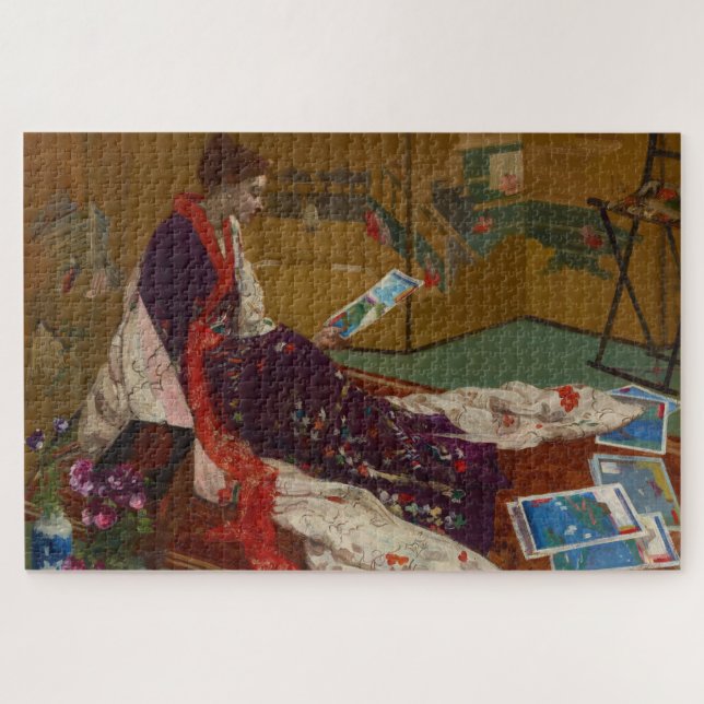 Puzzle James Whistler - Caprice en violet et or (Horizontal)