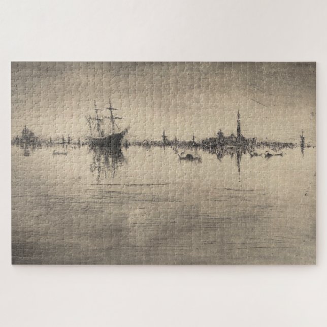 Puzzle James Whistler - Nocturne, de Venise (Horizontal)