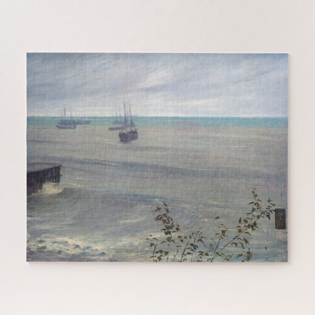 Puzzle James Whistler - Symphonie en gris et vert (Horizontal)