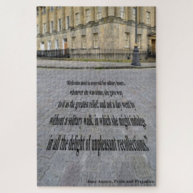 Puzzle Jane Austen. (Vertical)