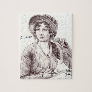 Puzzle Jane Austen avec un sourire 8x10