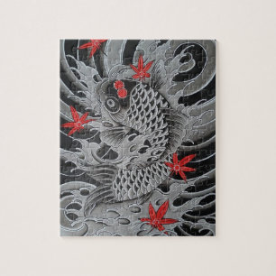 Puzzle Japanese Koi Fish