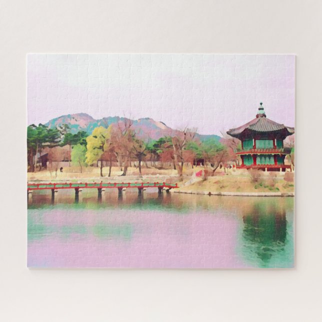 Puzzle Japon Kyoto beau paysage défi (Horizontal)