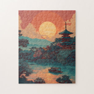 Puzzle Japon vintage