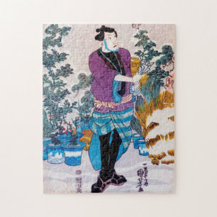 Puzzle Japonais Bonsai Master, Kuniyoshi, Ukiyo-e