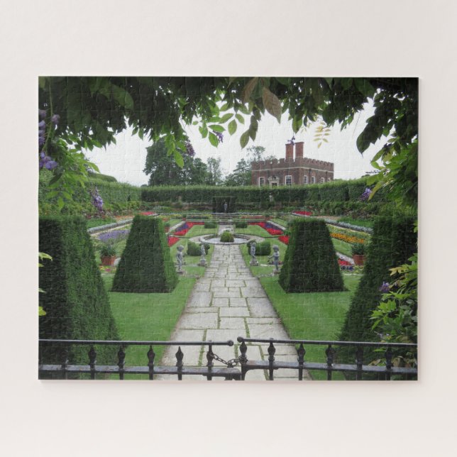 Puzzle Jardin anglais dans le palais de Hampton Court (Horizontal)