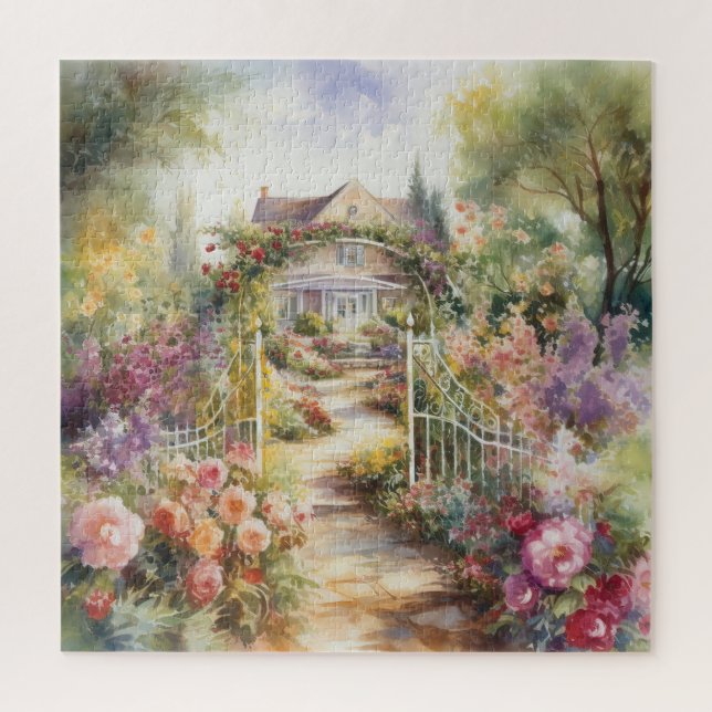 Puzzle Jardin anglais victorien (Vertical)