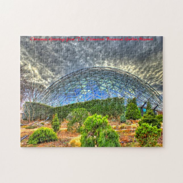 Puzzle Jardin botanique Climatron Missouri. (Horizontal)