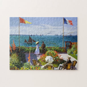 Puzzle Jardin chez Sainte-Adresse, Claude Monet 1867
