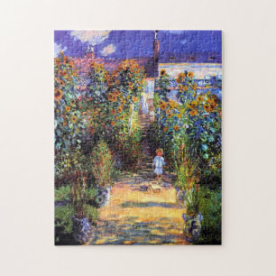 Puzzle Jardin Claude Monet Fleurs de tournesol été 