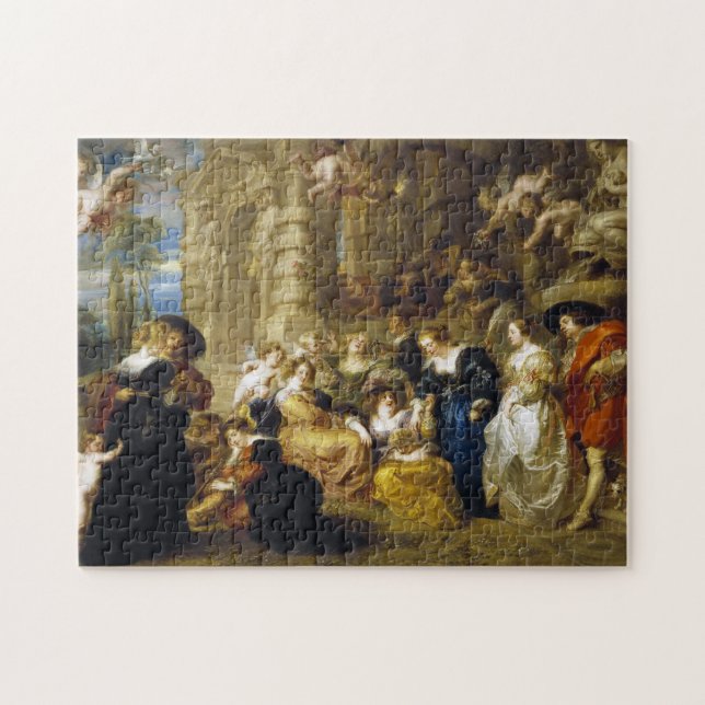 Puzzle Jardin de chef d'oeuvre de Peter Paul Rubens (Horizontal)