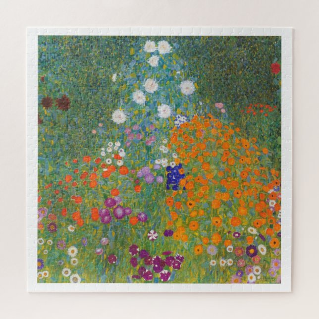 Puzzle Jardin de Gustav Klimt (Horizontal)