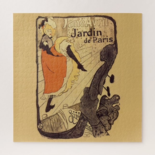 Puzzle Jardin de Paris - Toulouse-Lautrec (Vertical)