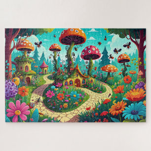 Puzzle Jardin de rêve du Pays des Merveilles Fantaisiste