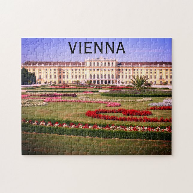 Puzzle jardin de schönbrunn vienna (Horizontal)