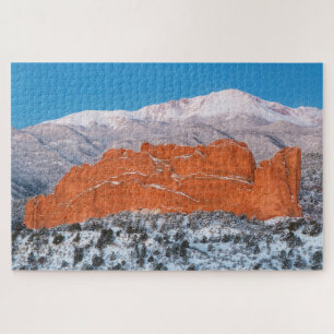 Puzzle Jardin des Dieux Pikes Peak, Colorado