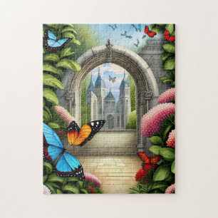 Puzzle Jardin des papillons