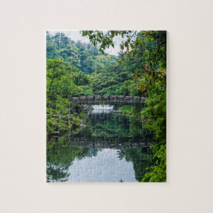 Puzzle Jardin et pont coréens